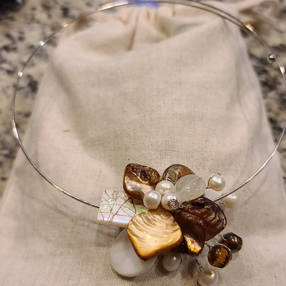 Fresh Water Pearl Choker Necklace